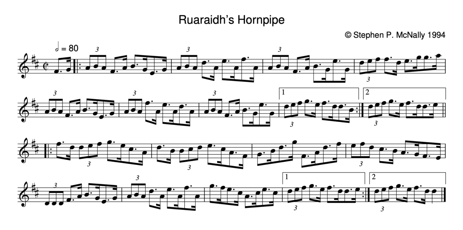 Ruaraidh’s Hornpipe