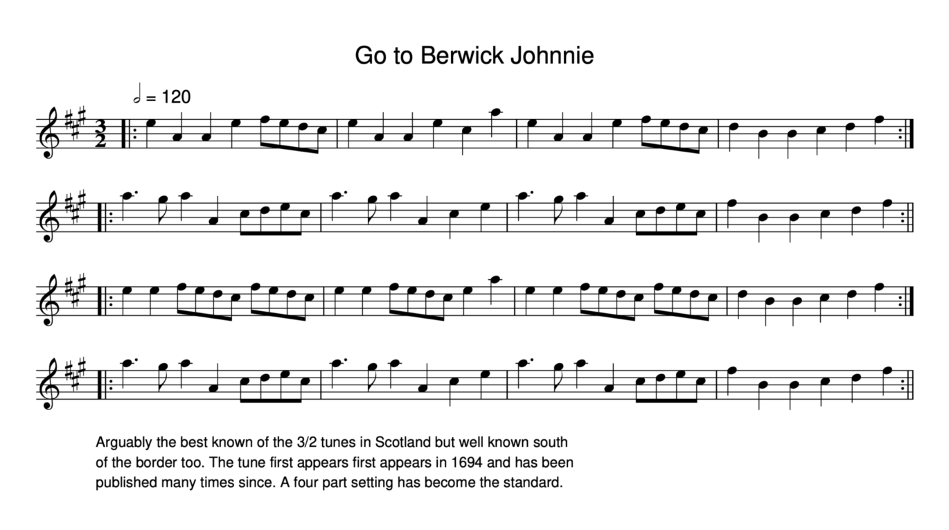 Go To Berwick Johnny