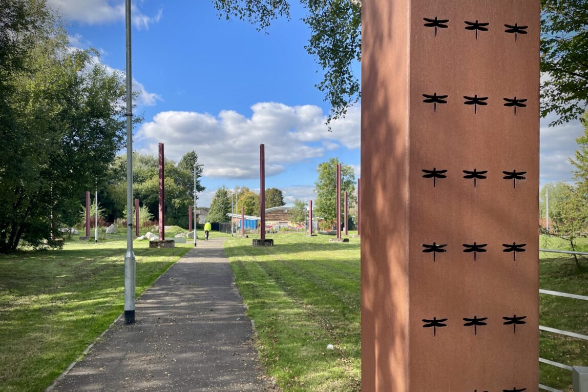 Old Dalmarnock Road Greenspace, Bridgeton