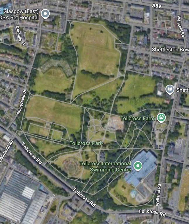 Tollcross Park, Tollcross