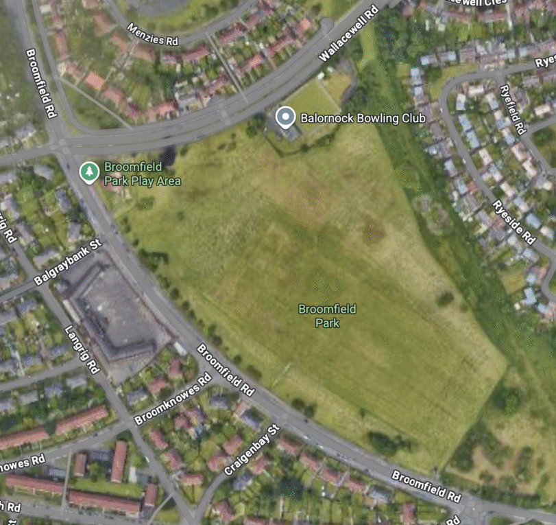 Broomfield Park, Balornock