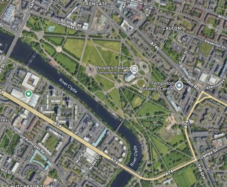 Glasgow Green, Calton